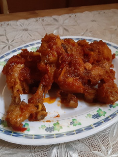 Foto resep Ayam goreng bumbu rujak