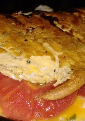 Una foto de Omelette completo