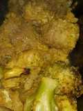 Pește cu broccoli și curry