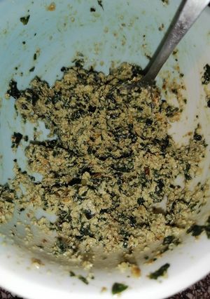Una foto de Pesto de albahaca y nueces