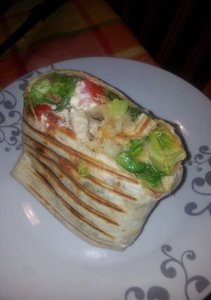 Une photo de Tacos 🌮au poulet