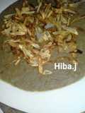 Mujaddara Makhbousa (Bisara)