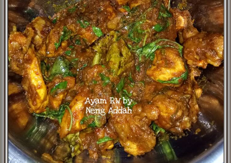 Proses Menyiapkan Ayam RW, Sempurna
