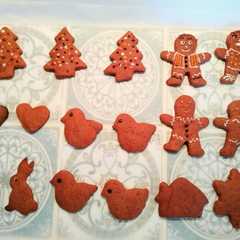 Una foto de Galletas de jengibre y chocolate