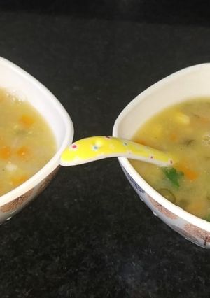 ஸ்வீட் கார்ன் சூப் செய்முறை முக்கிய புகைப்படம்