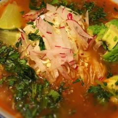 A picture of Pozole.