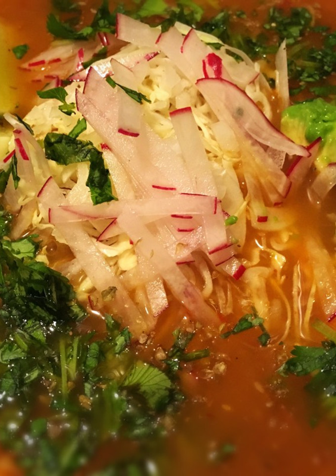 A picture of Pozole.