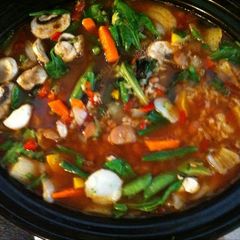 My Favorite Vegetable Soup A picture of My Favorite Vegetable Soup.