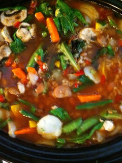 A picture of My Favorite Vegetable Soup.