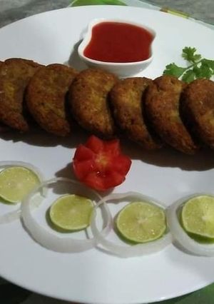 A picture of Beef Shami Kebab😋.