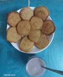 Bánh Bông Lan Ruốc, yến mạch