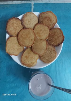 Hình của món Bánh Bông Lan Ruốc, yến mạch.