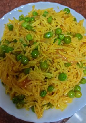लहुसनी मटर पुलाव (lehsuni matar pulao recipe in Hindi) रेसिपी मुख्य फोटो