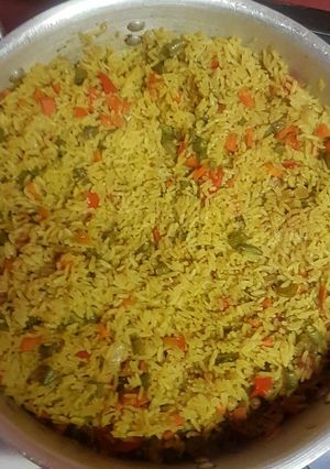 A picture of Fried rice.