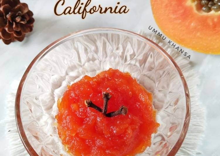 Easiest Way to Make Delicious Selai Pepaya California (HomeMade)