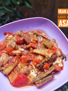 Foto resep Ikan Asin Gabus Masak Asam