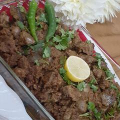 A picture of Chicken kaleji.