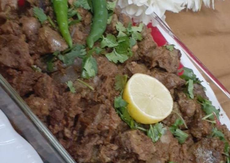 Recipe of Super Quick Homemade Chicken kaleji