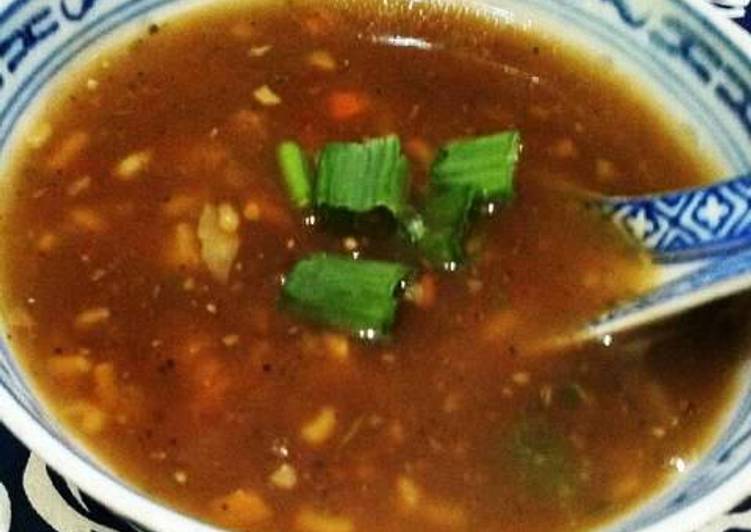 Step-by-Step Guide to Prepare Any-night-of-the-week Vegetable Hot and Sour Soup