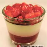 Trifle με φράουλες και Lemon Curd