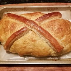 A picture of Beef Wellington (for two).