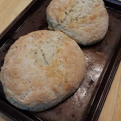 A picture of Rustic Garlic Herb Bread.