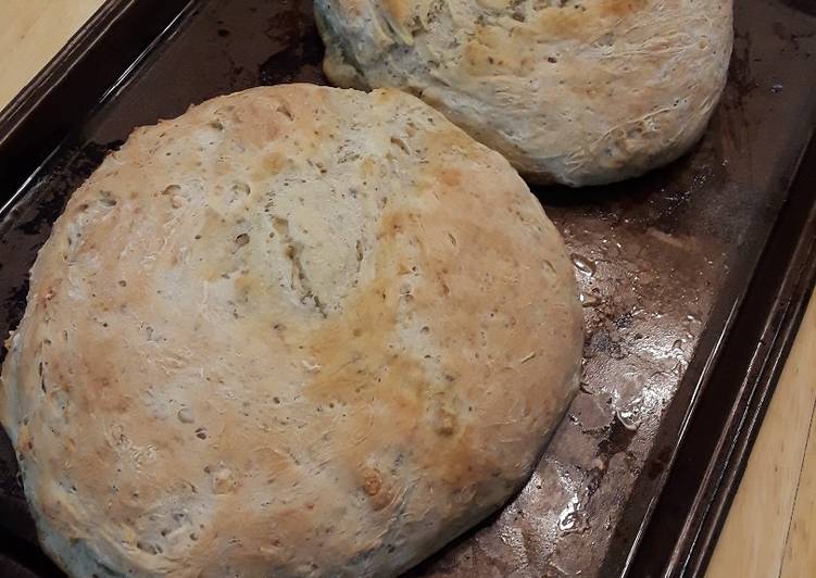 Rustic Garlic Herb Bread