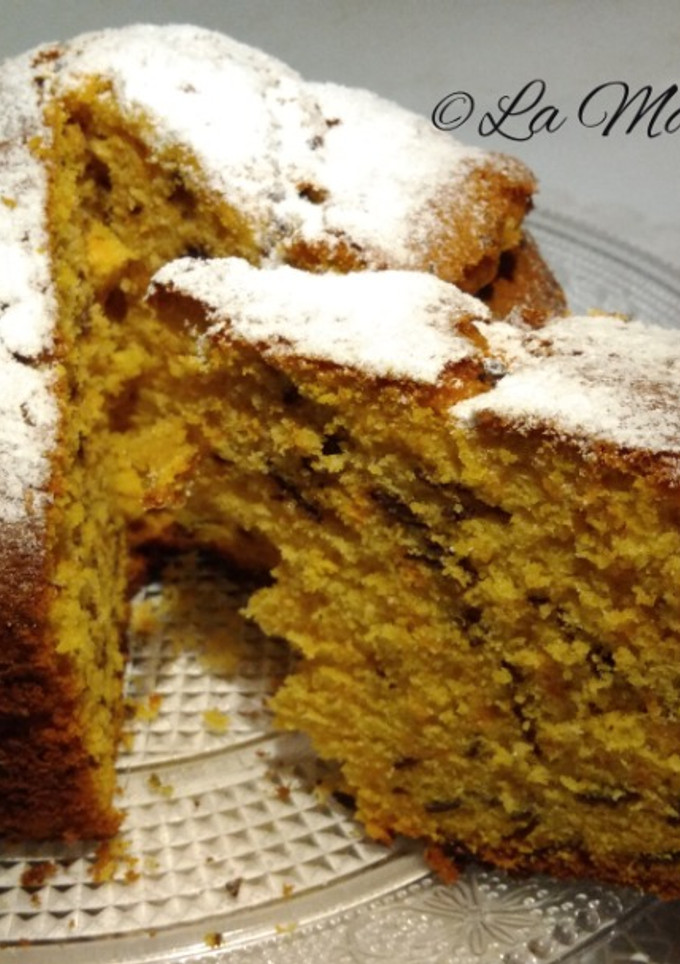 Una foto de Bizcocho de calabaza con virutas de chocolate