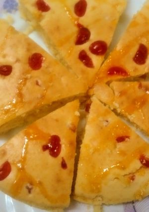 A picture of Orange Tutti Fruiti Cake.
