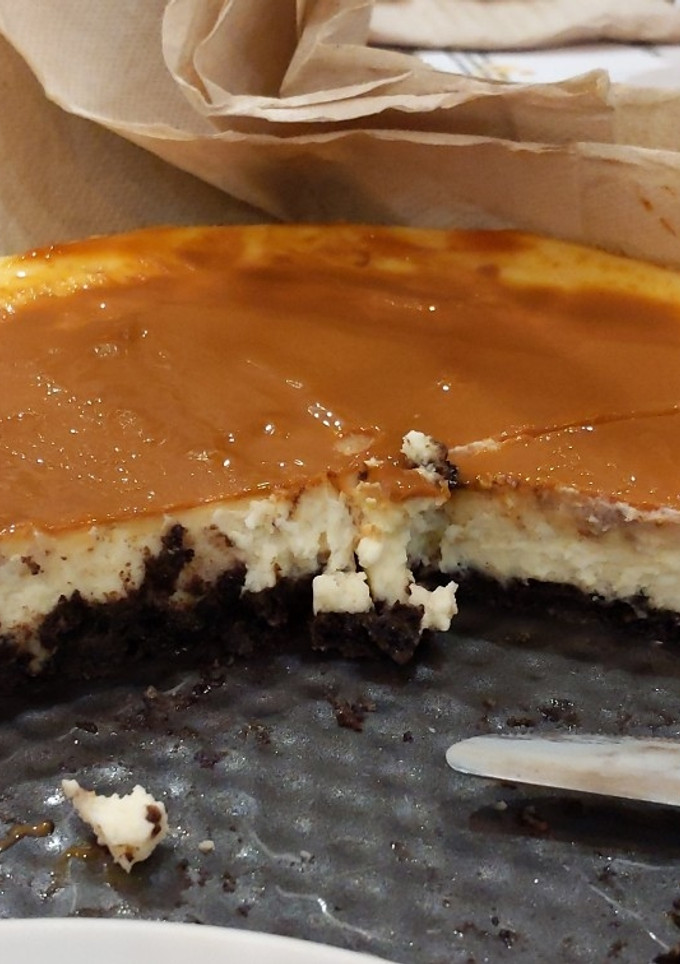 Una foto de Tarta de Queso base Oreo🍰