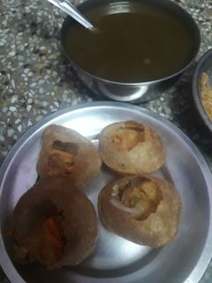 பானி பூரி(pani poori recipe in tamil) செய்முறை முக்கிய புகைப்படம்