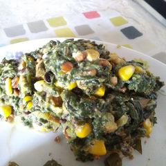A picture of Creamy Spinach.