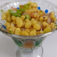 A picture of Instant boondi chat.