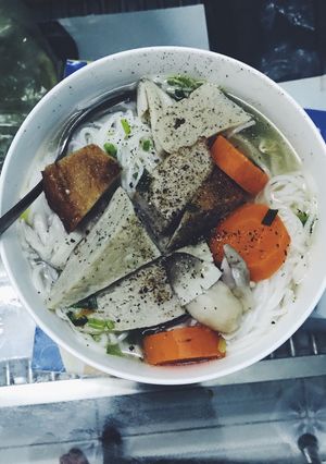 Hình của món Bún Chả Cá.