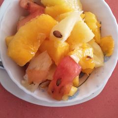 Fruit salad A picture of Fruit salad.