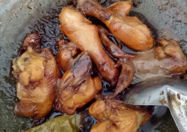 Cara Gampang Menyiapkan Ayam bacem Anti Gagal