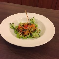 A picture of Pumpkin pimentos salad.