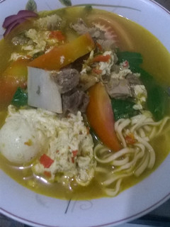 Foto resep Mie kuah Iga Sapi