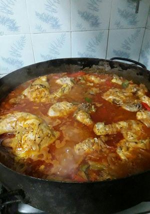 Una foto de Pollo al disco como a mi me gusta😜