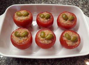 Una foto de Tomates rellenos