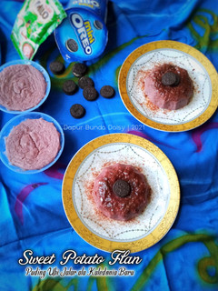 Foto resep Sweet Potato Flan / Puding Ubi Jalar ala Kaledonia Baru