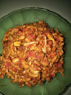 Foto resep Balado tempe, teri & kacang (BTTK)