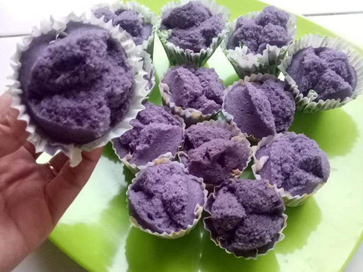 Langkah Gampang Membikin Resep Bolu Kukus Ubi Ungu yang Bikin Ngiler Anti Ribet, Uenak Banget