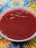 Compote de cerises au thym et citron