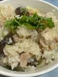 高麗菜香菇雞肉燉飯