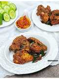 Ayam Goreng Rempah Daun Kari (Air Fryer)