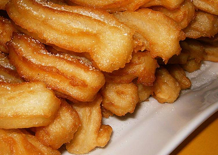 Churros caseros a mi estilo