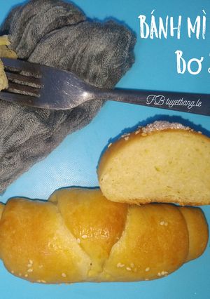 Hình của món Bánh mì bơ sữa (không nhồi bột).