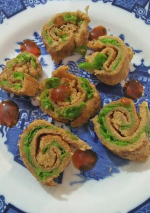 A picture of Matari buttery pinwheel.