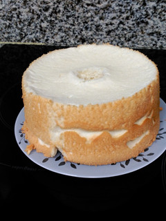 Una foto de Ángel food cake básico